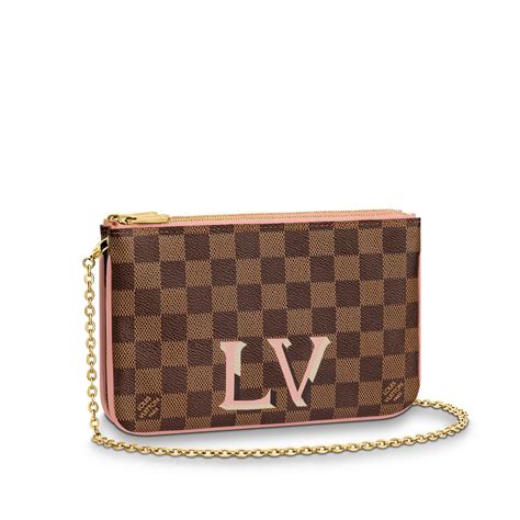 double zip pochette